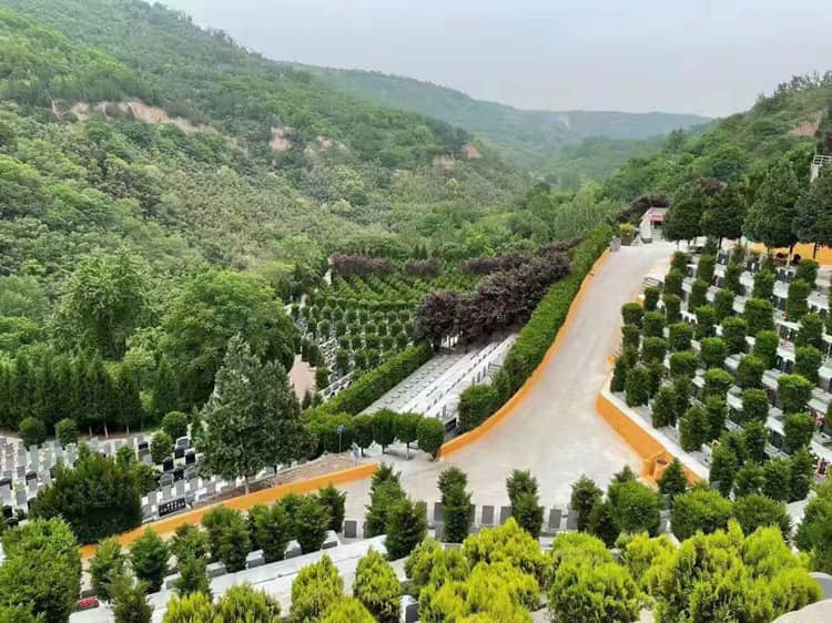 西安鯨魚溝壽陽山圖片，西安炮里壽陽山墓園電話