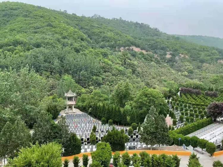 西安鯨魚溝壽陽山圖片，西安炮里壽陽山墓園電話